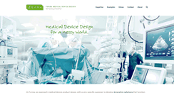 Desktop Screenshot of formamedicaldevicedesign.com
